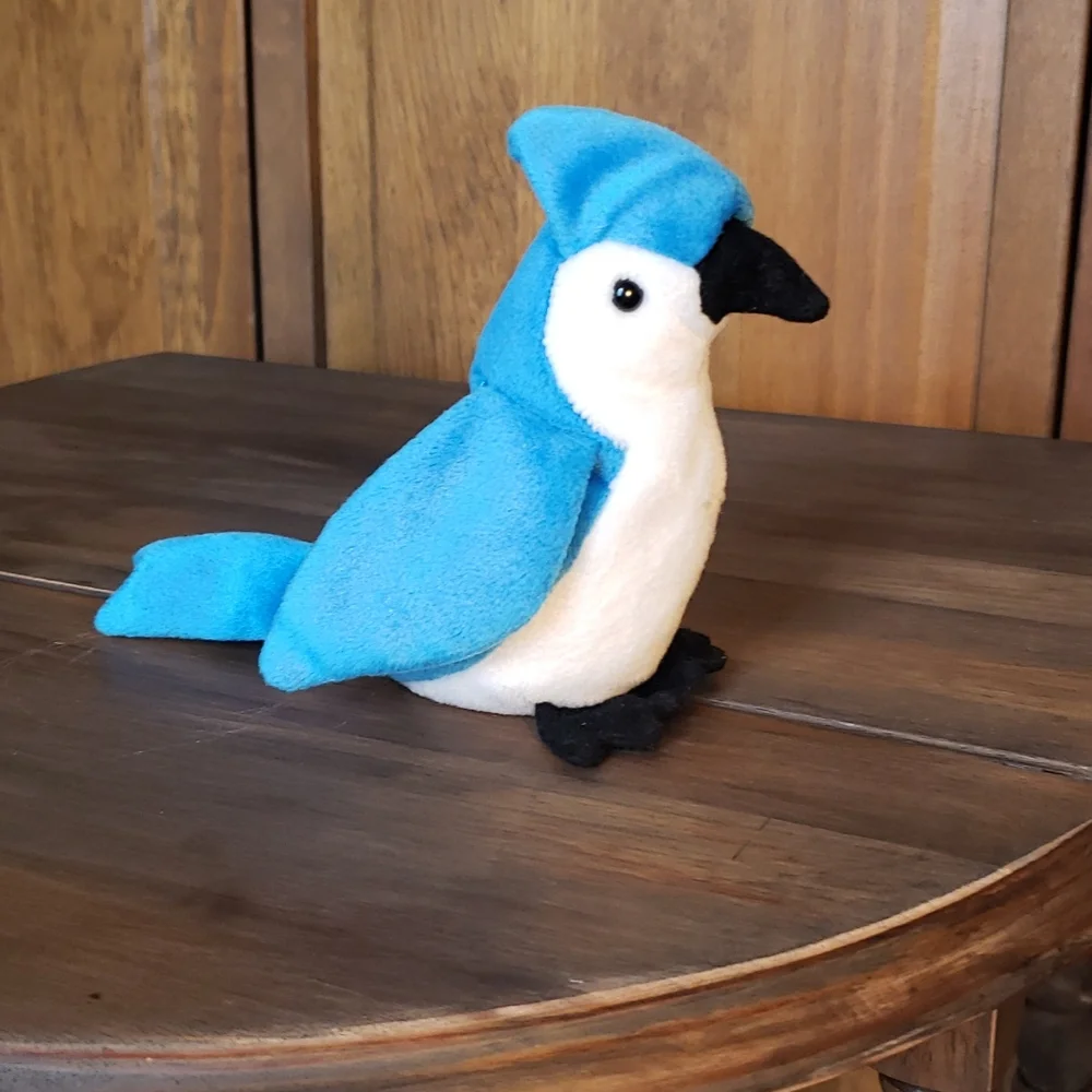 Ty Beanie Baby NWT 1997 ROCKET The Bluejay